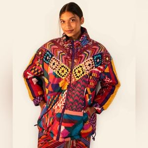 FARM Rio Abstract Patches Reversible Puffer